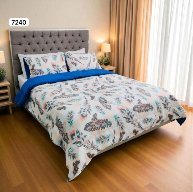Edredón cubrelecho doble faz cama doble